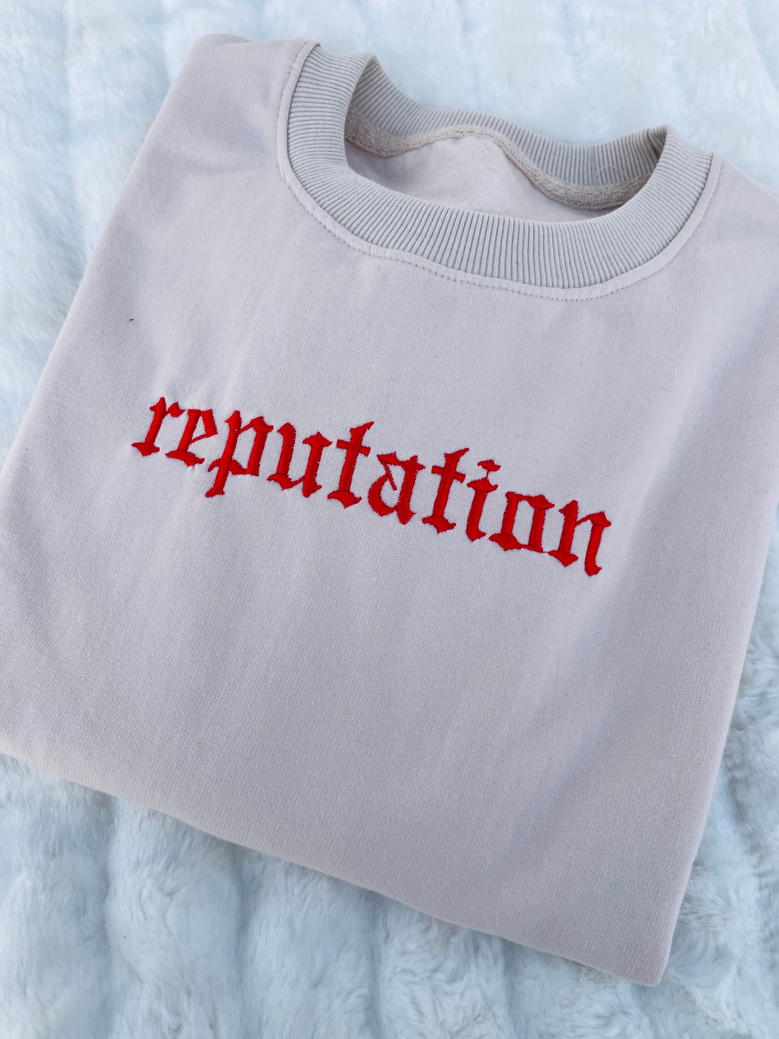 Reputation  embroiderd sweatshirt image 0